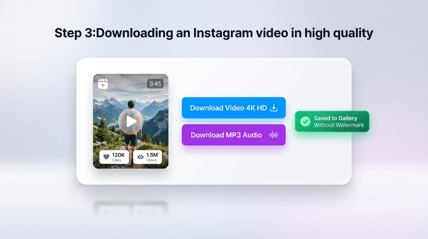 3. Click Download MP3 Audio